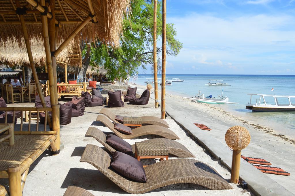 Bambu Cottages Gili Air Zewnętrze zdjęcie