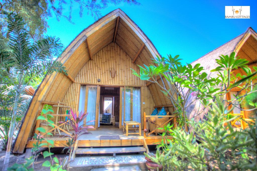 Bambu Cottages Gili Air Zewnętrze zdjęcie