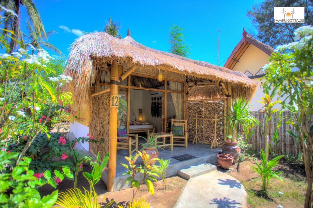 Bambu Cottages Gili Air Zewnętrze zdjęcie
