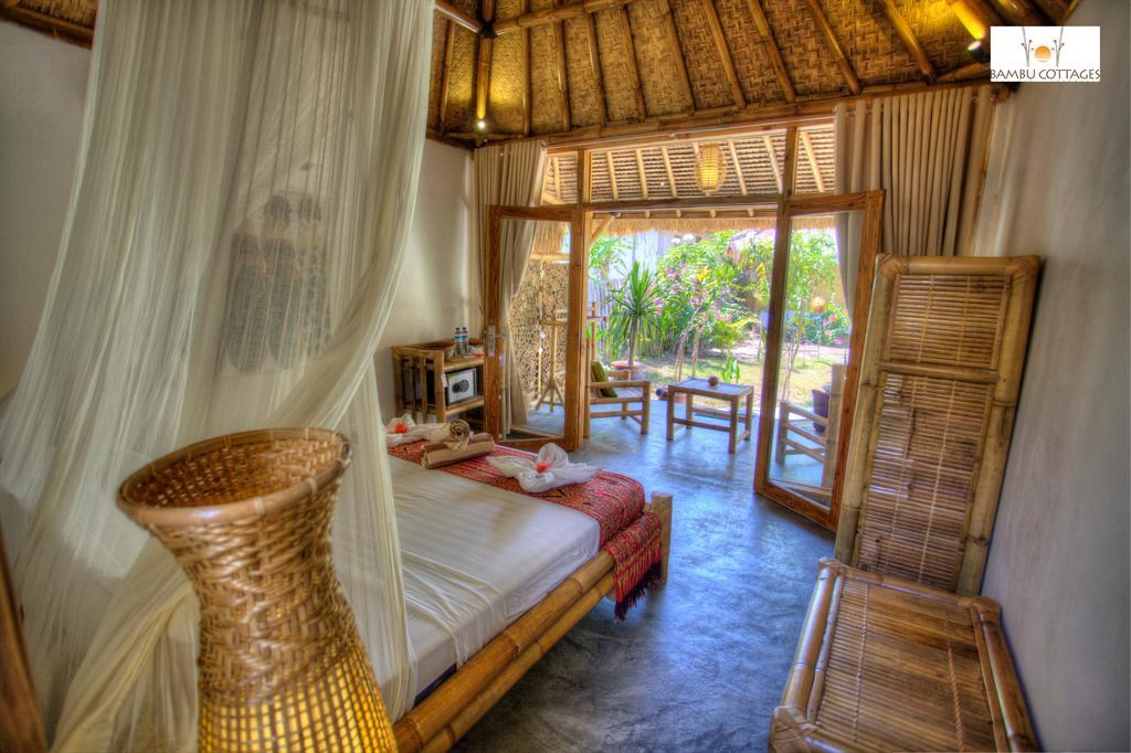 Bambu Cottages Gili Air Zewnętrze zdjęcie