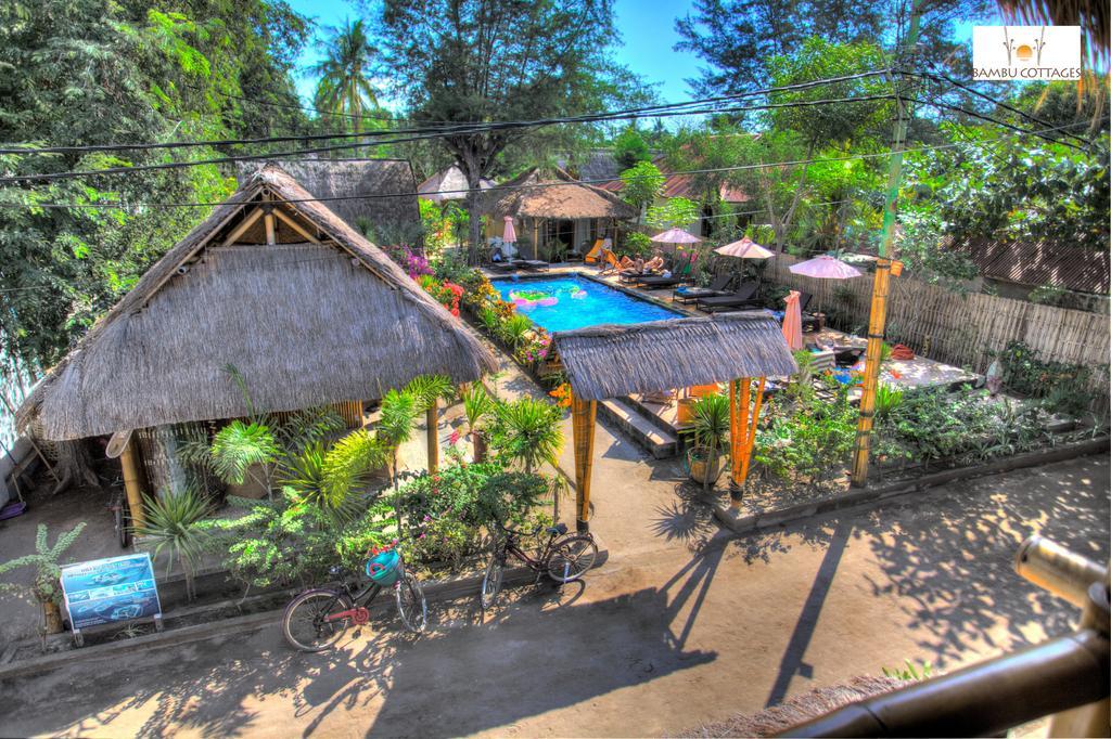 Bambu Cottages Gili Air Zewnętrze zdjęcie