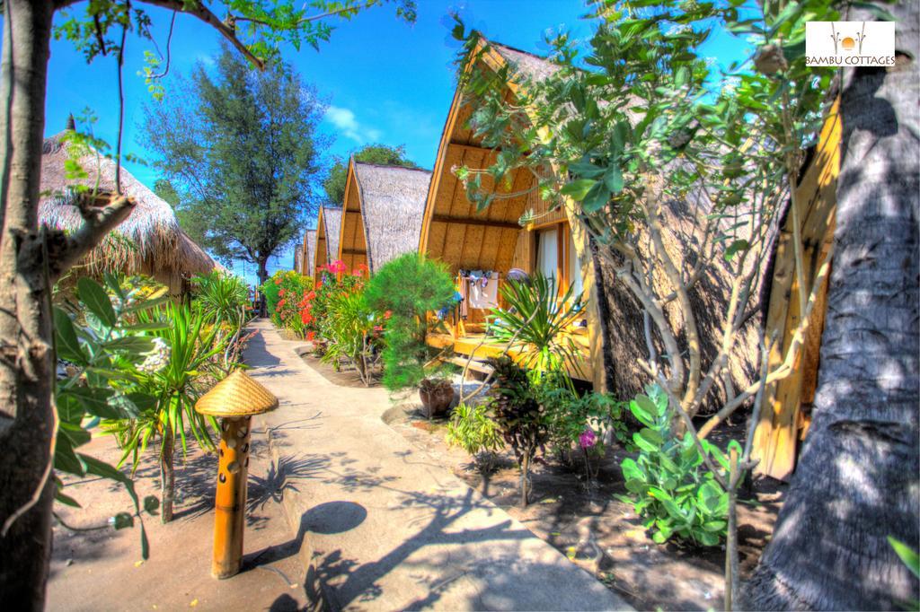 Bambu Cottages Gili Air Zewnętrze zdjęcie